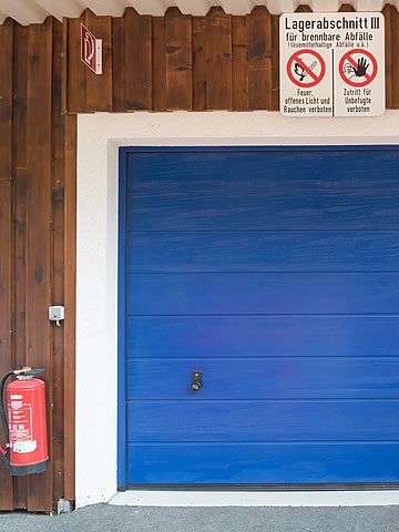 Brandschutz in Fertiggaragen