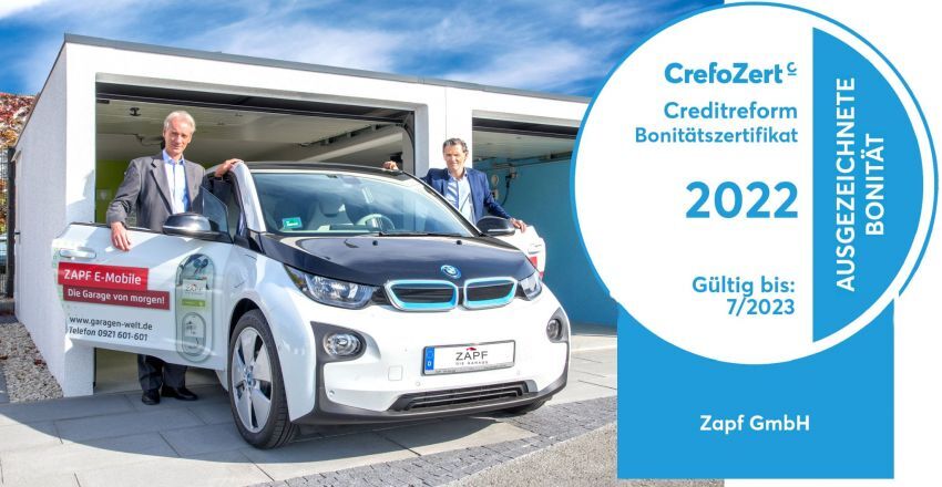 ZAPF erhält CrefoZertifikat 2022