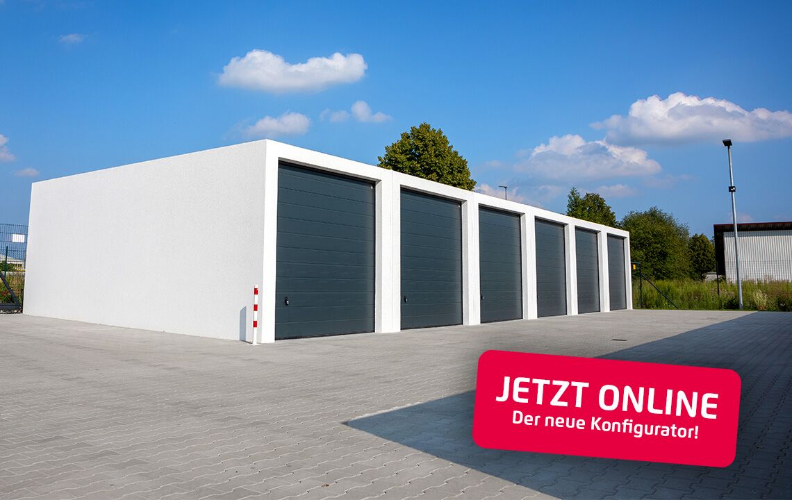 ZAPF Doppelgaragen mit Mittelwandaussparung