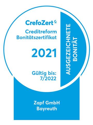 Gute Bonität für ZAPF bescheinigt