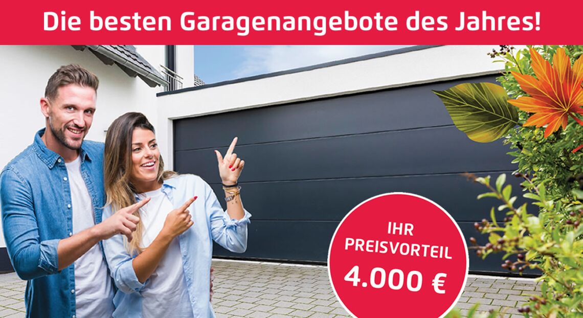 Die besten Garagenangebote des Jahres!