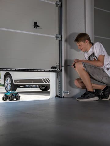 Lichtschranke für mehr Sicherheit in der Garage