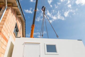 Bei kleinen Grundstücken: Garagen mit Anbau