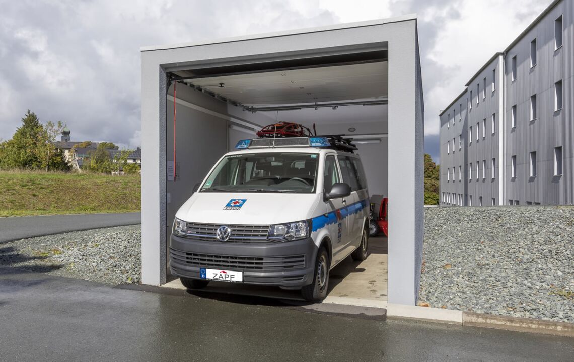 ZAPF Breitgarage - Garage für Vans und Transporter
