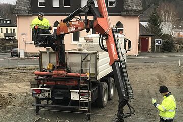 Garagenfundamente durch ZAPF erstellt