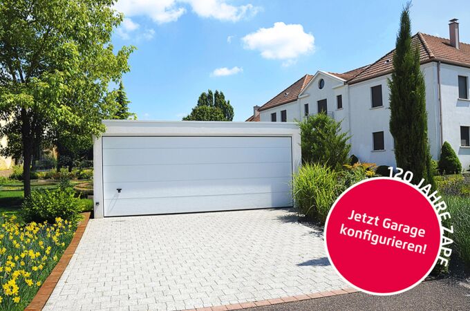 Fertiggarage passend zum Traumhaus