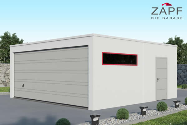 Konfiguration einer Fertiggarage mit dem ZAPF Garagenkonfigurator