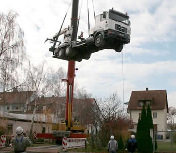 Eine fast unmögliche Garagenmontage