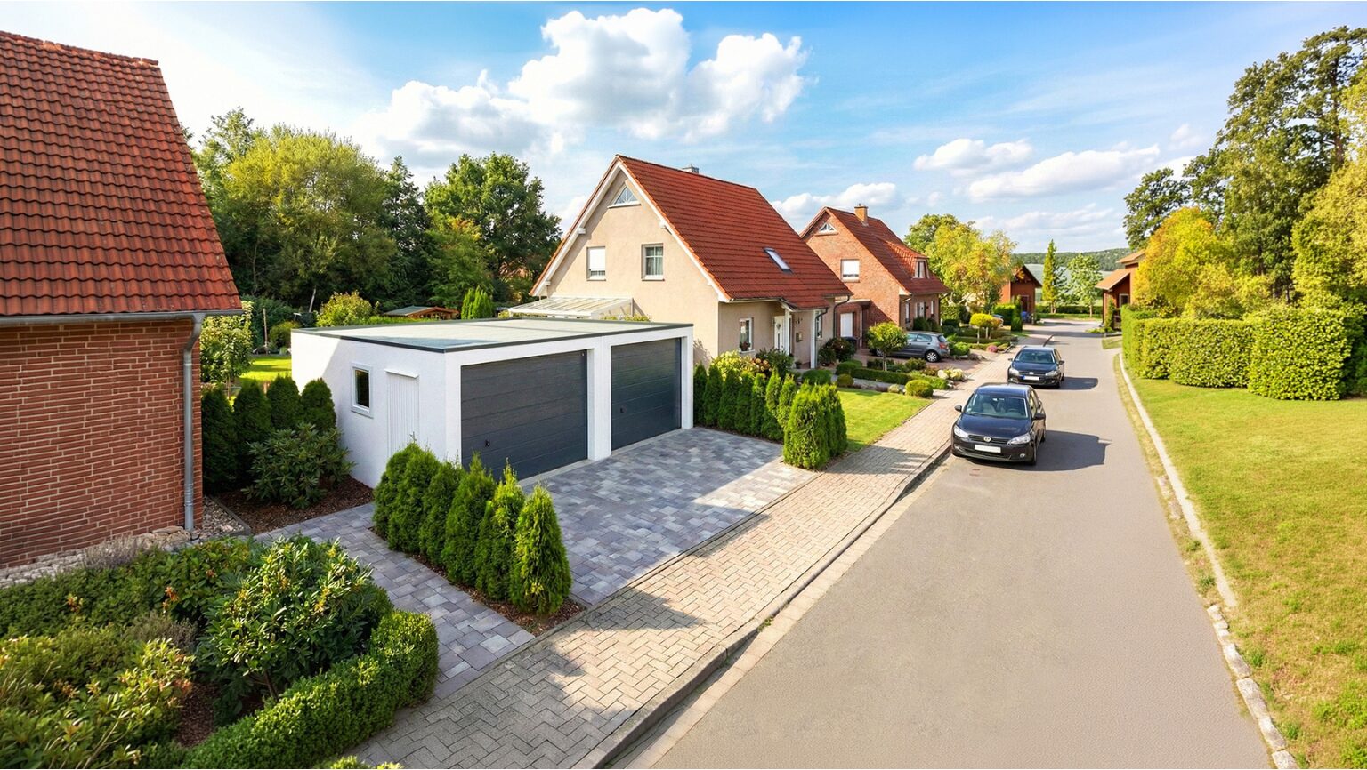 garage-bauen-hessen Garage bauen Hessen – Beispiel Einfamilienhaus mit Garage